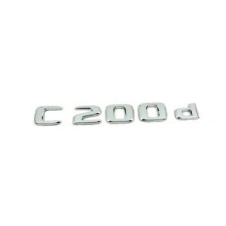Mercedes C200d yazısı