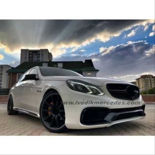 MERCEDES W212 FULL BODY KIT-MAKYAJSIZ KASAYI MAKYAJLI E63E ÇEVIRME(FAR-STOP-KAPUT VE ÇAMURLUK DAHIL)