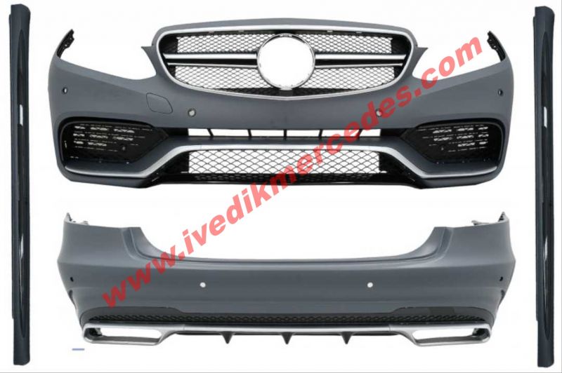 MERCEDES W212 E63 BODY KIT (2013-2015) (ÖN TAMPON-DIFÜZÖR-EGZOZ-MARSPIYEL)